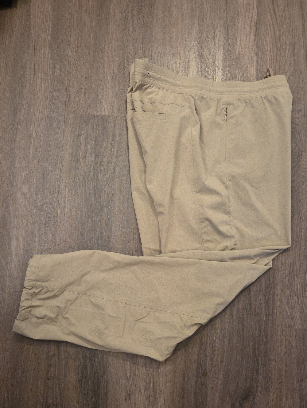 Kuhl Women's Light Tan Elastic-Waist Hiking Pants